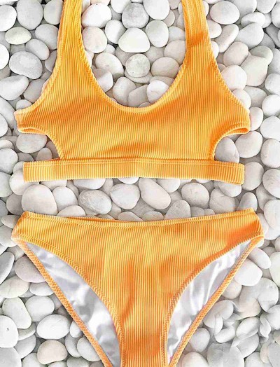 ReyonGO Özel Kumaş Bikini Altı Sarı