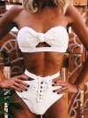 ReyonGO Özel Tasarım Bikini Takım Beyaz