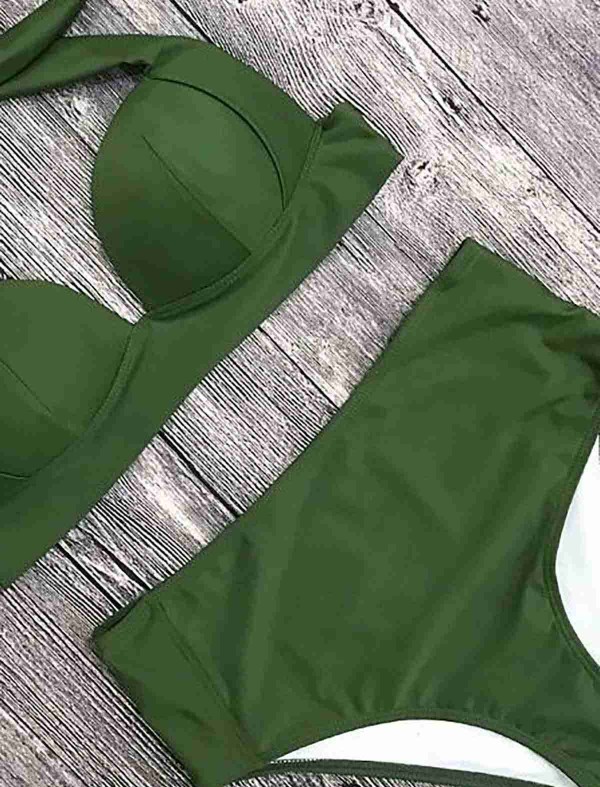 ReyonGO Yüksek Bel Bikini Altı Yeşil