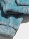 ReyonGO Kolsuz Askılı Peluş Polar Alt Üst Pijama Takımı Mavi