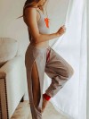 ReyonGO Özel Tasarım Dantel Kalp Tasarımlı Pijama Takım Gri